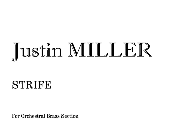 Justin Miller - Strife